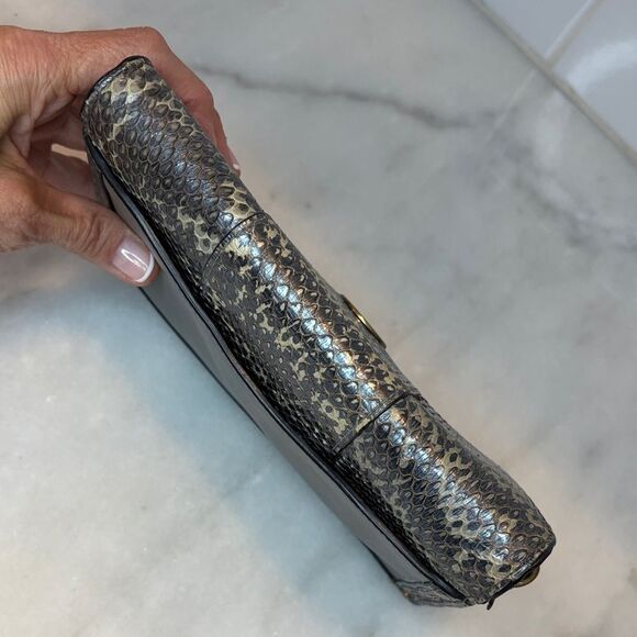 Coach Bag Purse Handbag Crossbody Snakeskin  Dreamer Colorblock Convertible Bag - Picture 9 of 16